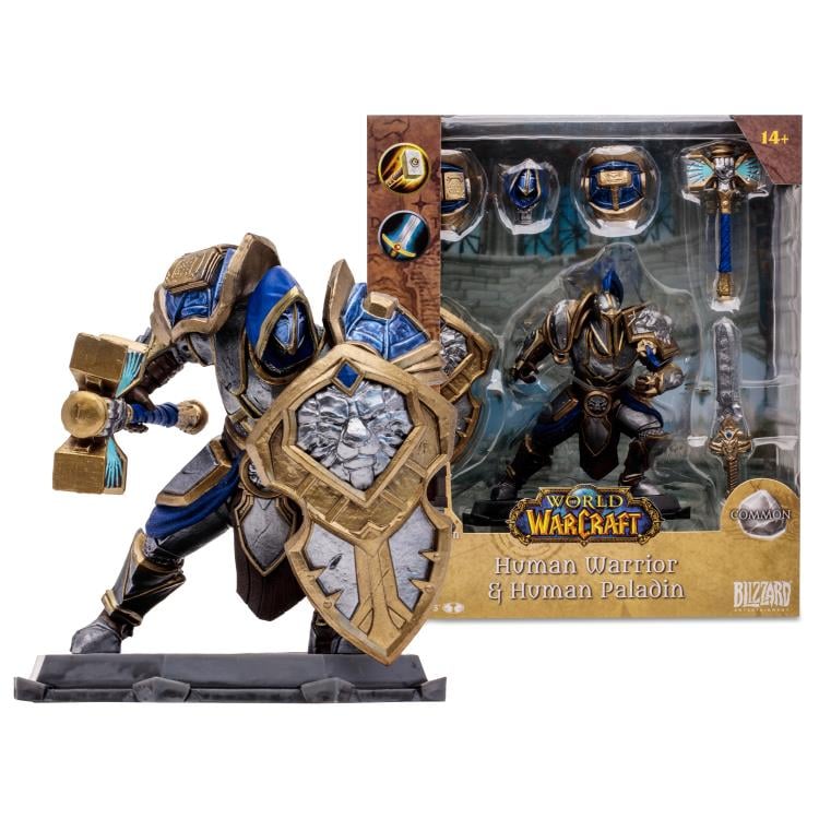 World of Warcraft Human Paladin/Warrior (Common) 1/12 Scale Figure Gallery Image 11