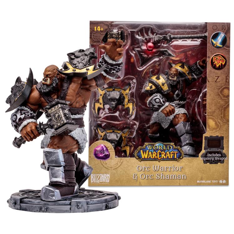 World of Warcraft Orc Warrior/Shaman (Epic) 1/12 Scale Figure Gallery Image 11