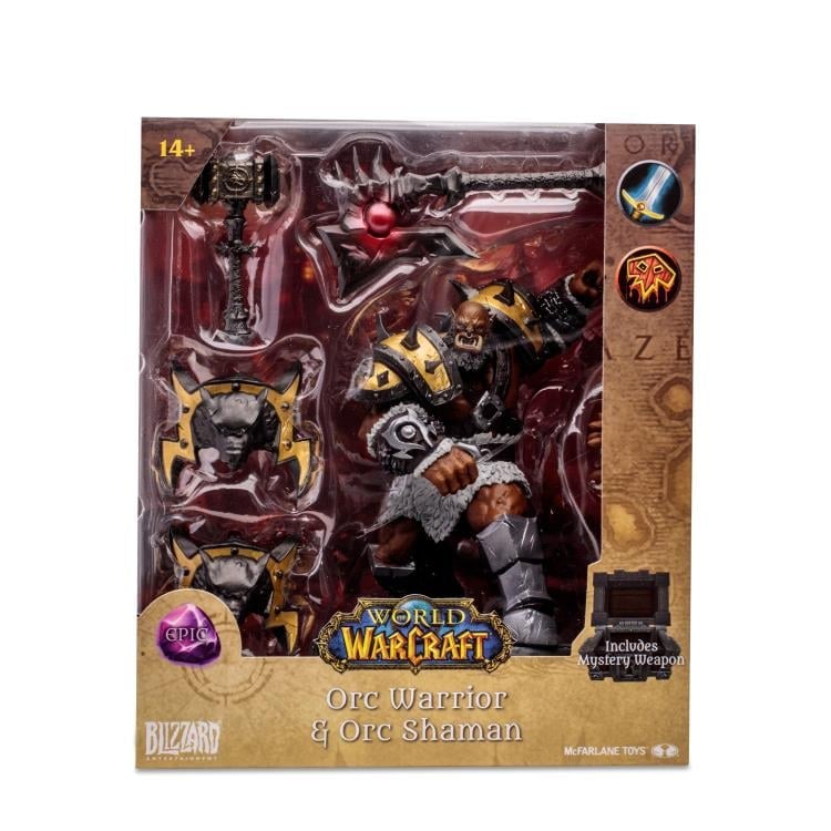 World of Warcraft Orc Warrior/Shaman (Epic) 1/12 Scale Figure Gallery Image 12