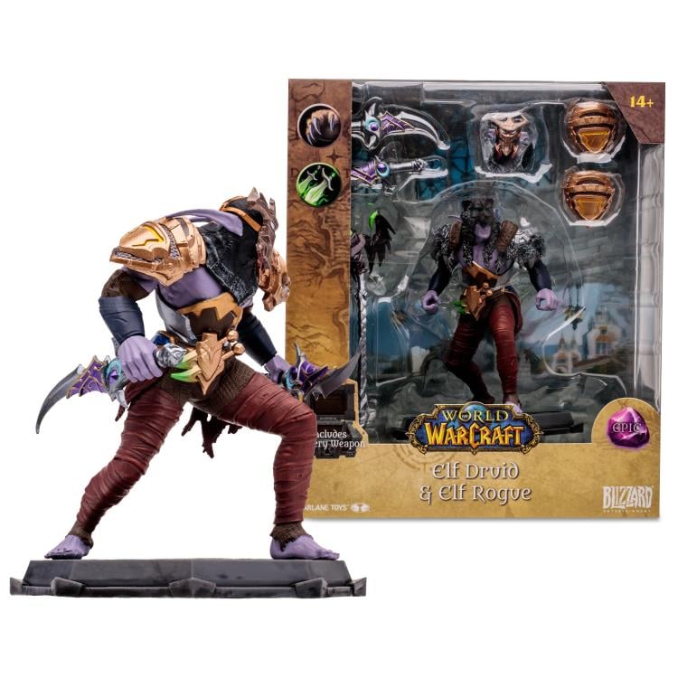 World of Warcraft Elf Druid/Rogue (Epic) 1/12 Scale Figure Gallery Image 11