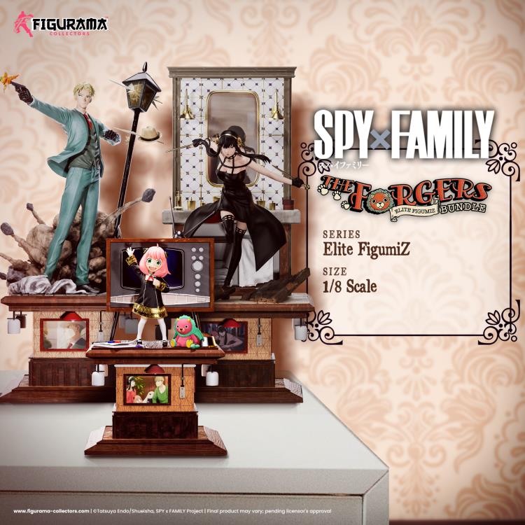 Spy x Family Elite FigumiZ The Forger Family 1/8 Scale Limited