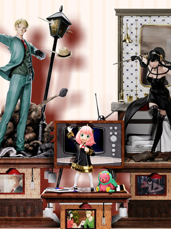 Spy x Family Elite FigumiZ The Forger Family 1/8 Scale Limited