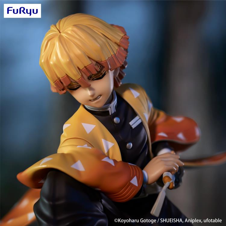 Demon Slayer: Kimetsu no Yaiba Zenitsu Agatsuma Noodle Stopper Figure Gallery Image 6