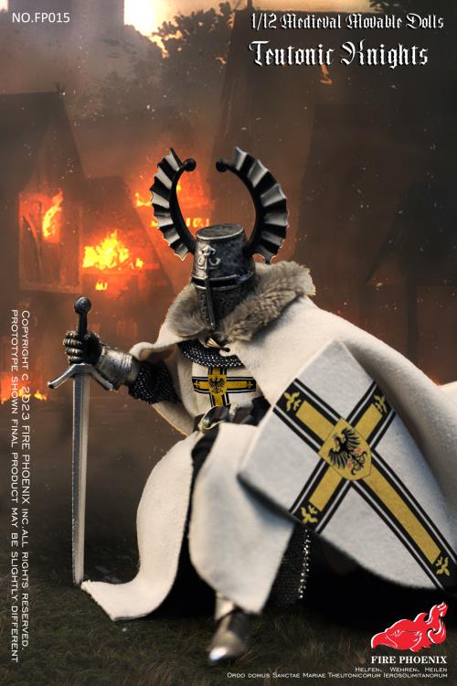 Teutonic Knight and Hospital Knight 1/12 Scale Figure Set Gallery Image 4
