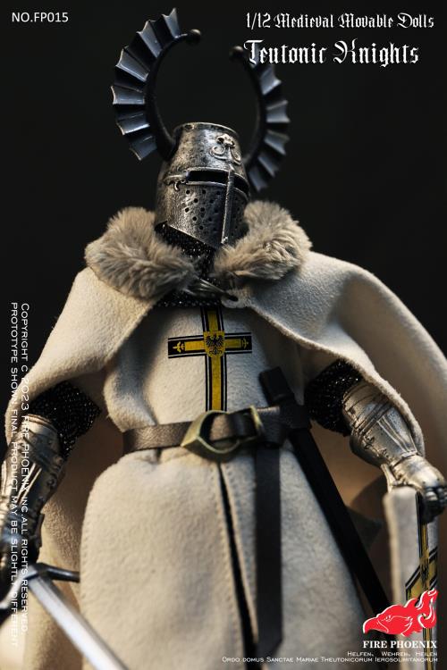 Teutonic Knight and Hospital Knight 1/12 Scale Figure Set Gallery Image 5