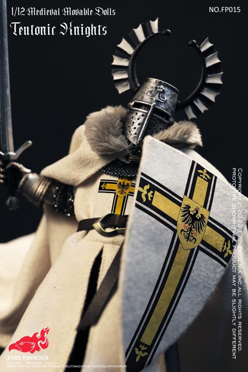 Teutonic Knight and Hospital Knight 1/12 Scale Figure Set Gallery Image 6
