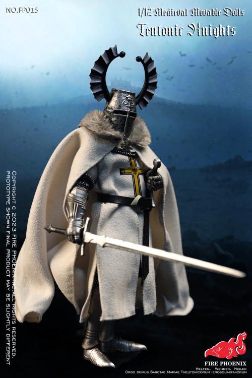 Teutonic Knight and Hospital Knight 1/12 Scale Figure Set Gallery Image 3