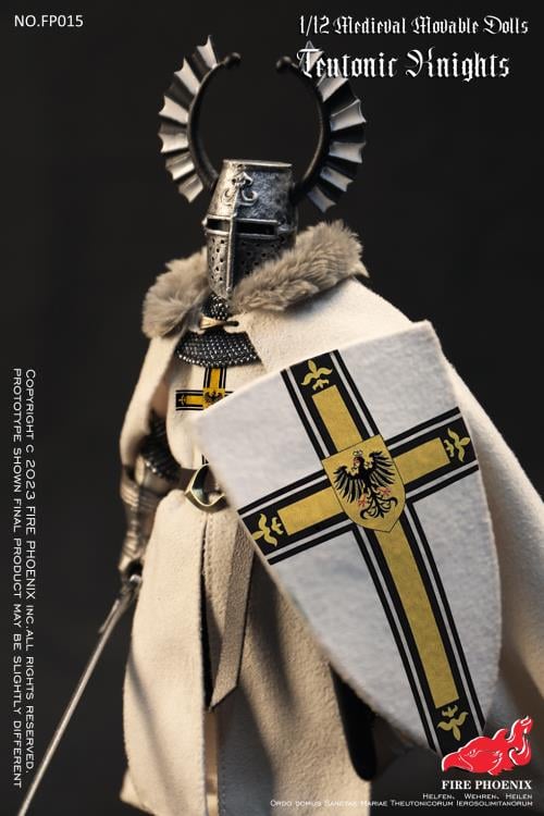 Teutonic Knight and Hospital Knight 1/12 Scale Figure Set Gallery Image 8
