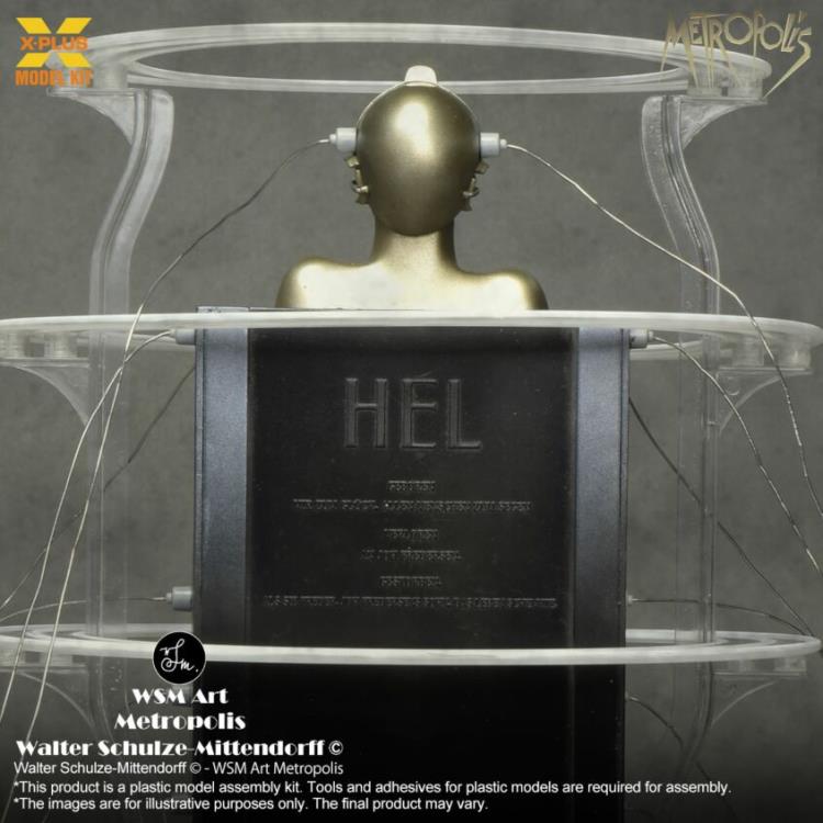 Metropolis Maschinenmensch (Seated Ver.) 1/8 Scale Model Kit Gallery Image 5