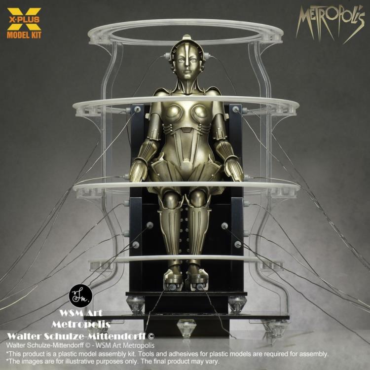 Metropolis Maschinenmensch (Seated Ver.) 1/8 Scale Model Kit Gallery Image 3