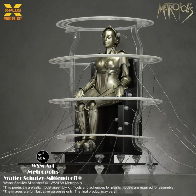 Metropolis Maschinenmensch (Seated Ver.) 1/8 Scale Model Kit Gallery Image 7
