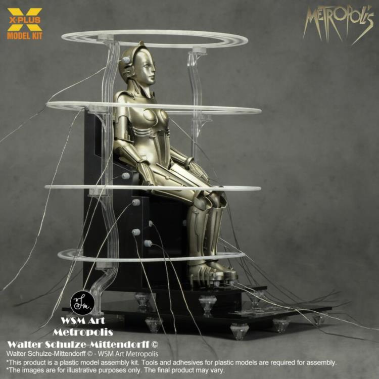 Metropolis Maschinenmensch (Seated Ver.) 1/8 Scale Model Kit Gallery Image 4