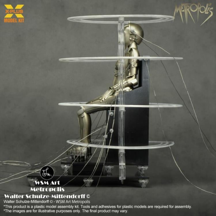 Metropolis Maschinenmensch (Seated Ver.) 1/8 Scale Model Kit Gallery Image 6