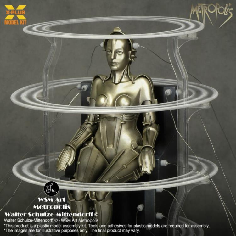 Metropolis Maschinenmensch (Seated Ver.) 1/8 Scale Model Kit Gallery Image 10