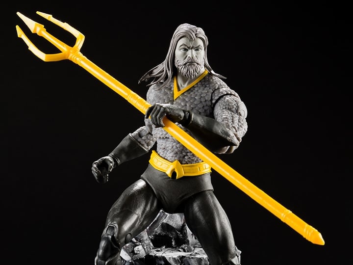 Endless Winter DC Multiverse Aquaman BBTS Exclusive Limited Black & White Accent Edition Action Figure Gallery Image 1