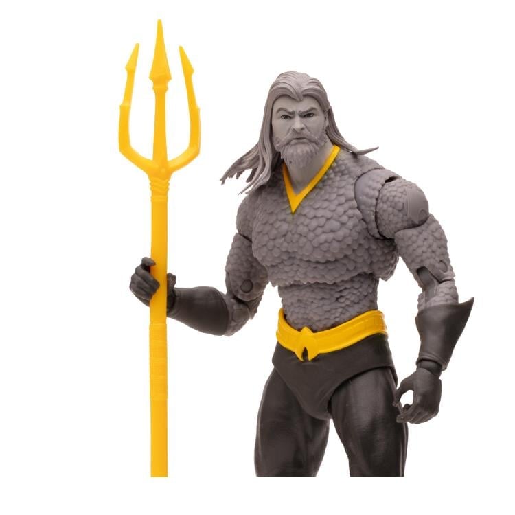 Endless Winter DC Multiverse Aquaman BBTS Exclusive Limited Black & White Accent Edition Action Figure Gallery Image 14