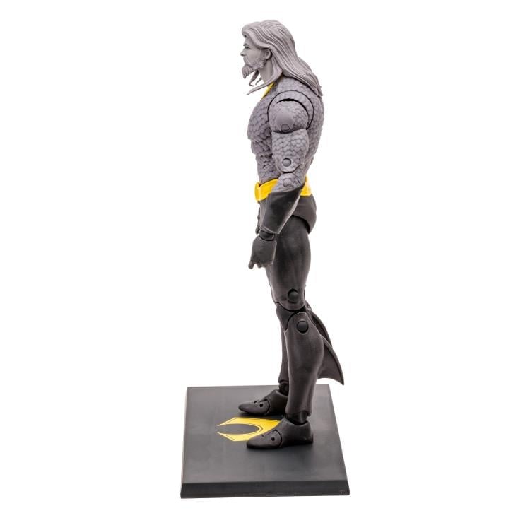Endless Winter DC Multiverse Aquaman BBTS Exclusive Limited Black & White Accent Edition Action Figure Gallery Image 13