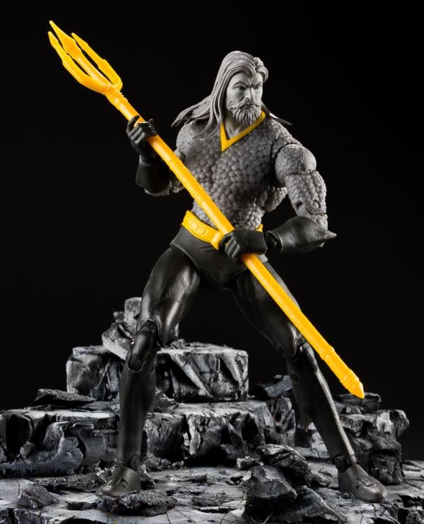 Endless Winter DC Multiverse Aquaman BBTS Exclusive Limited Black & White Accent Edition Action Figure Gallery Image 5