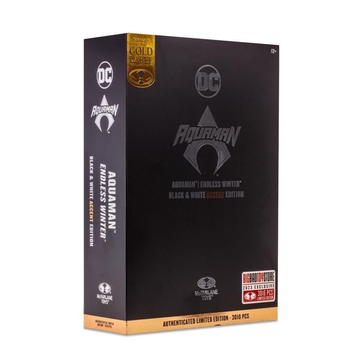 Endless Winter DC Multiverse Aquaman BBTS Exclusive Limited Black & White Accent Edition Action Figure Gallery Image 20
