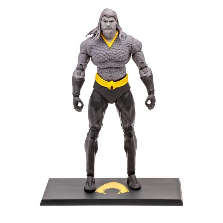 Endless Winter DC Multiverse Aquaman BBTS Exclusive Limited Black & White Accent Edition Action Figure Gallery Image 10
