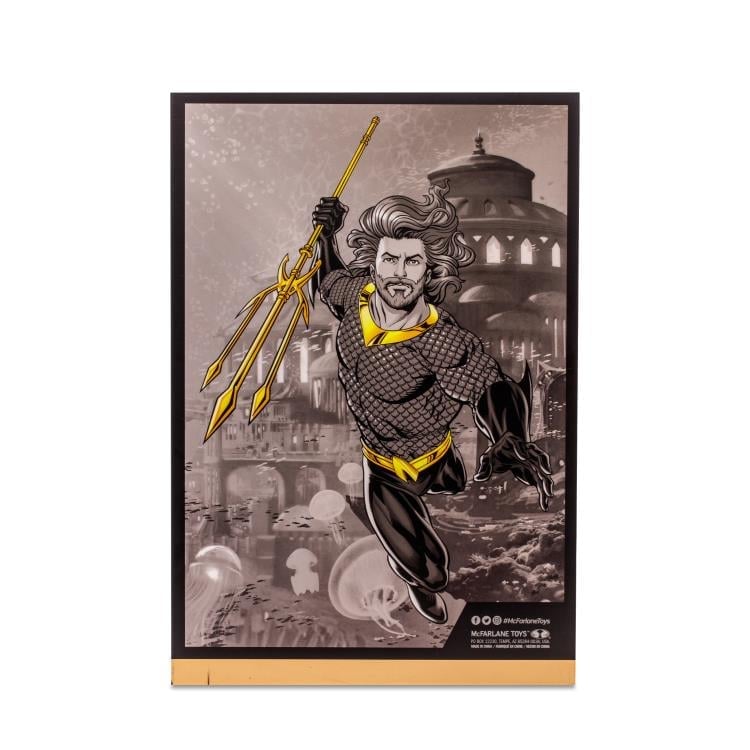 Endless Winter DC Multiverse Aquaman BBTS Exclusive Limited Black & White Accent Edition Action Figure Gallery Image 22