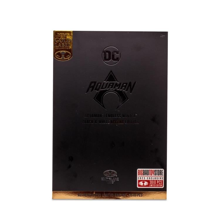 Endless Winter DC Multiverse Aquaman BBTS Exclusive Limited Black & White Accent Edition Action Figure Gallery Image 19