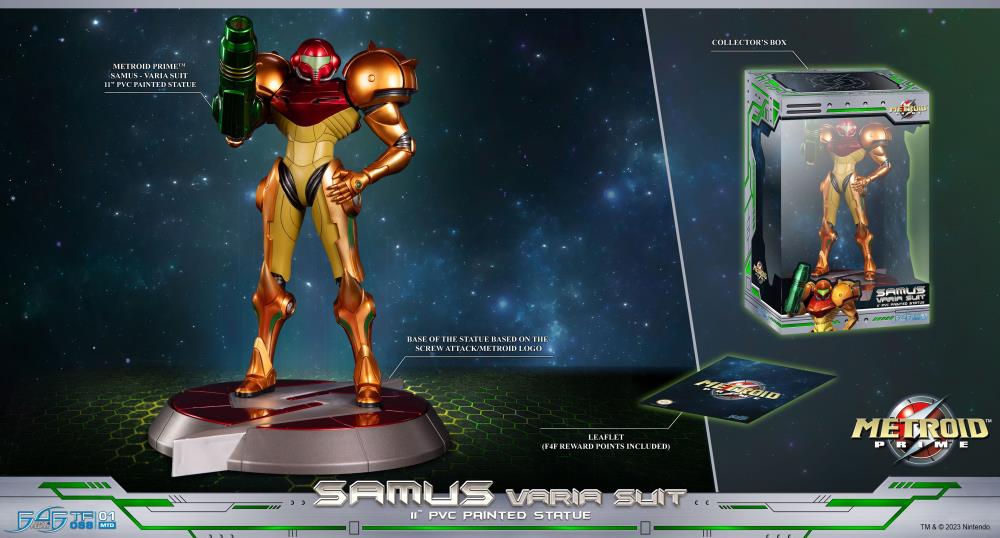 Metroid Prime Samus (Varia Suit) Standard Edition Statue Gallery Image 24