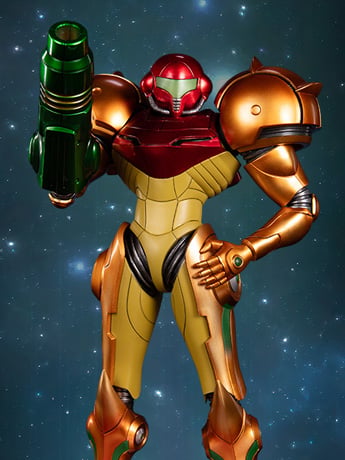 Metroid Prime Samus (Varia Suit) Standard Edition Statue Gallery Image 2