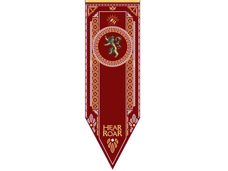 Game of Thrones Tournament Banner - Lannister Gallery Image 1