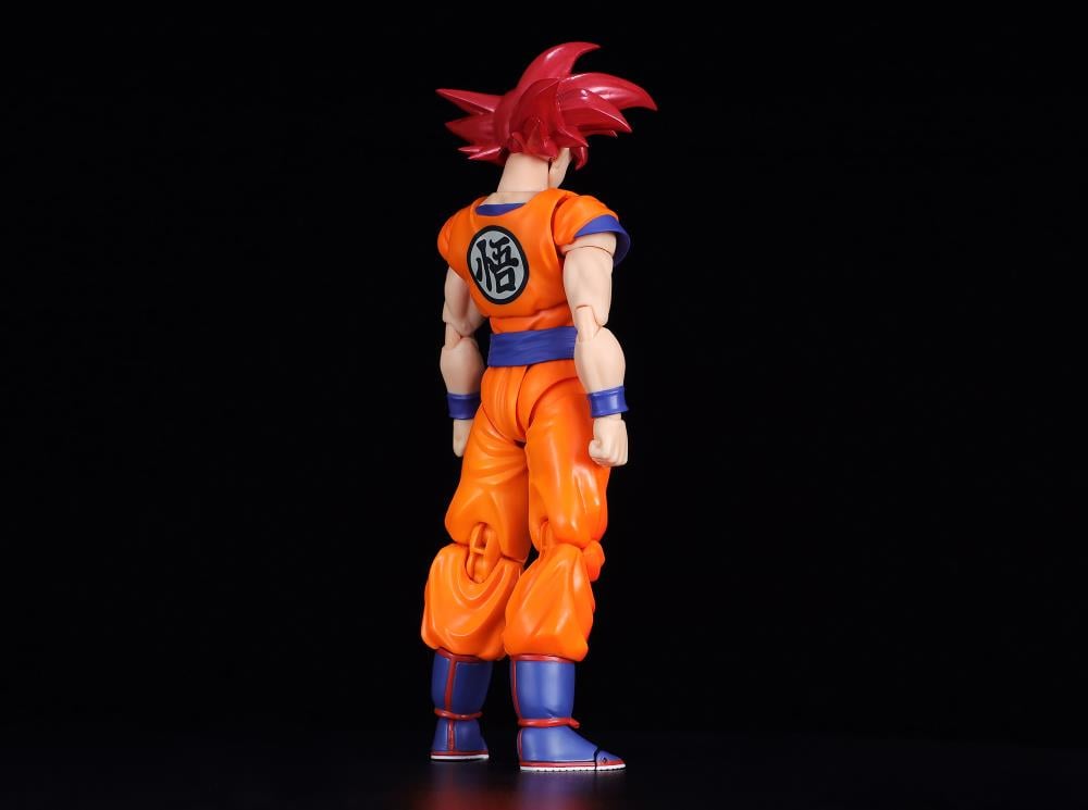 Dragon Ball Super S.H.Figuarts Super Saiyan God Goku (Saiyan God Instilled With the Light of Righteous Hearts) Action Figure Gallery Image 16
