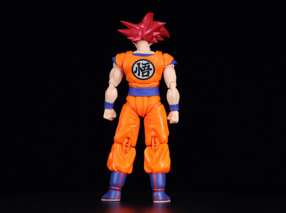Dragon Ball Super S.H.Figuarts Super Saiyan God Goku (Saiyan God Instilled With the Light of Righteous Hearts) Action Figure Gallery Image 15