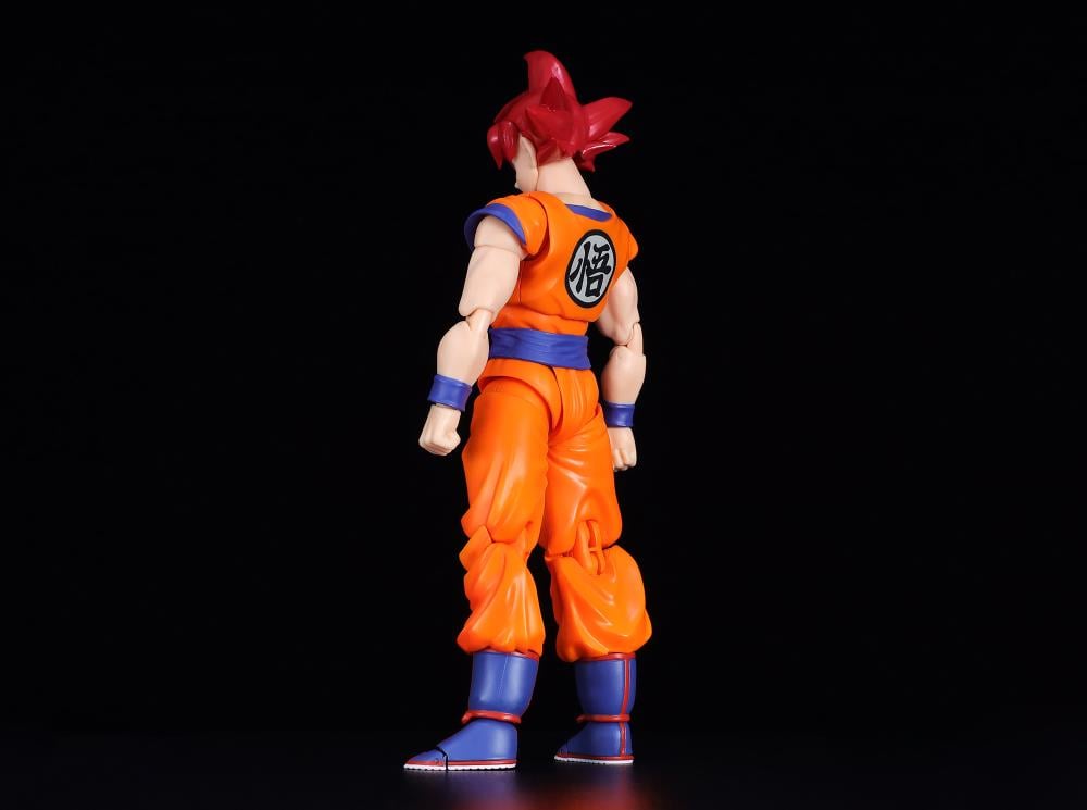 Dragon Ball Super S.H.Figuarts Super Saiyan God Goku (Saiyan God Instilled With the Light of Righteous Hearts) Action Figure Gallery Image 14