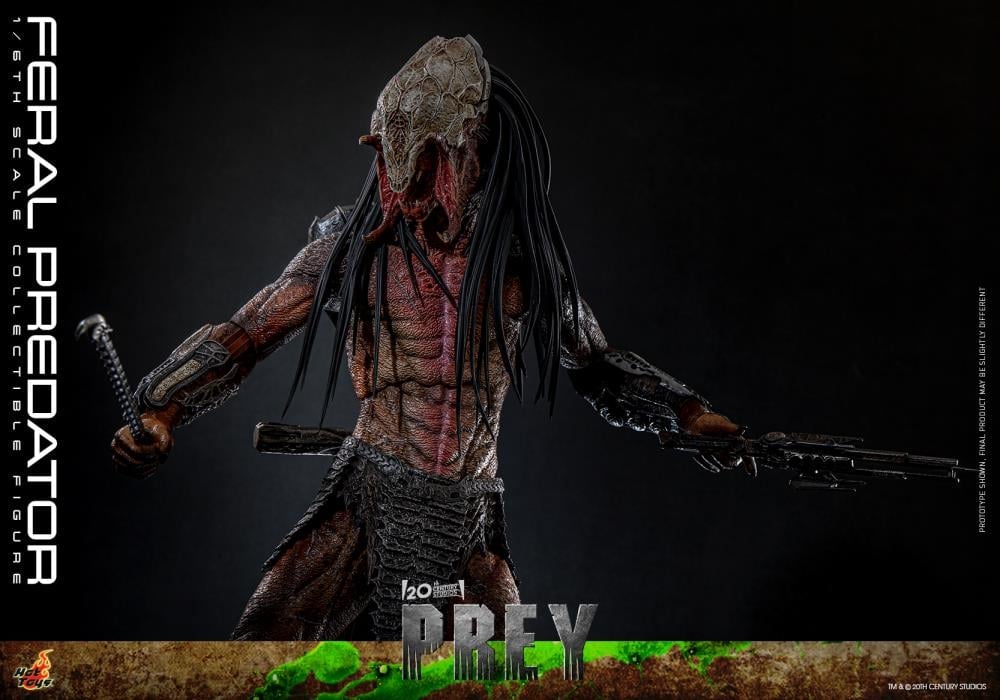 Prey TMS114 Feral Predator 1/6th Scale Collectible Figure Gallery Image 10
