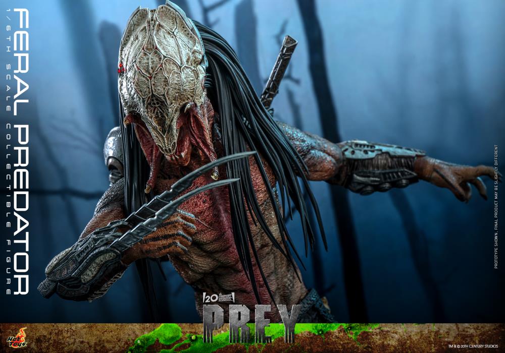 Prey TMS114 Feral Predator 1/6th Scale Collectible Figure Gallery Image 16