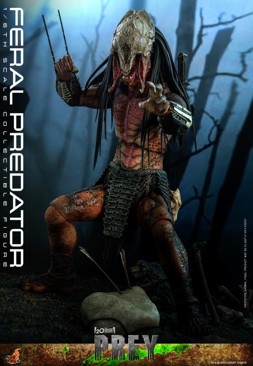 Prey TMS114 Feral Predator 1/6th Scale Collectible Figure Gallery Image 14