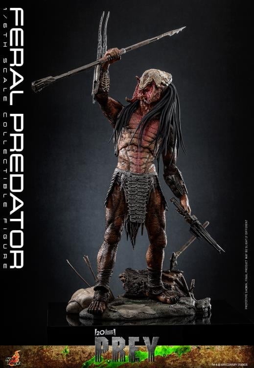 Prey TMS114 Feral Predator 1/6th Scale Collectible Figure Gallery Image 3