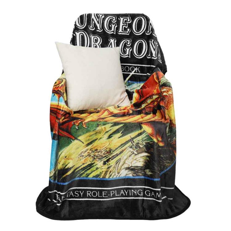 Dungeons & Dragons Vintage Master DM's Book Fleece Throw Blanket Gallery Image 3