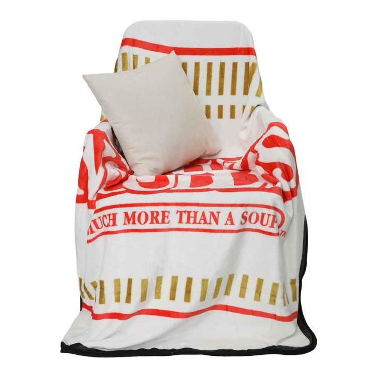 Nissin Cup Noodles Shaped Fleece Throw Blanket Gallery Image 3