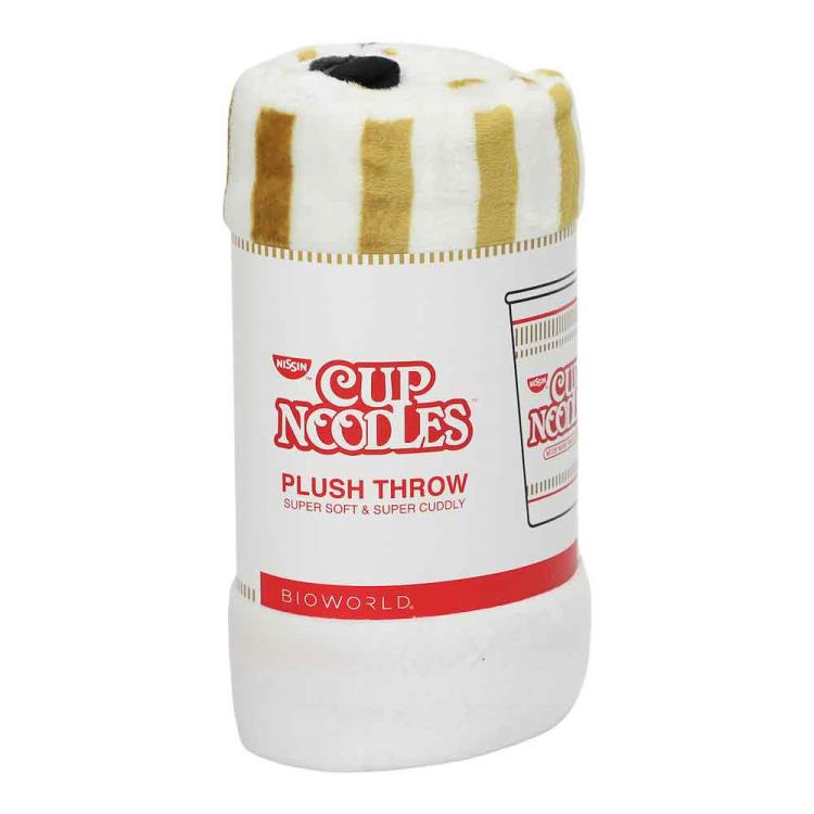 Nissin Cup Noodles Shaped Fleece Throw Blanket Gallery Image 4