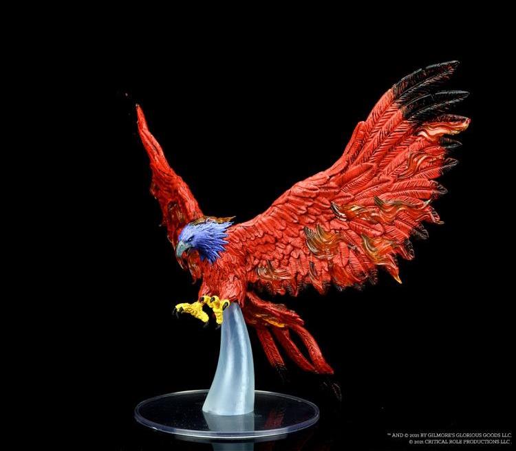 Critical Role Monsters of Tal'Dorei Ember Roc Premium Painted Figure Gallery Image 13