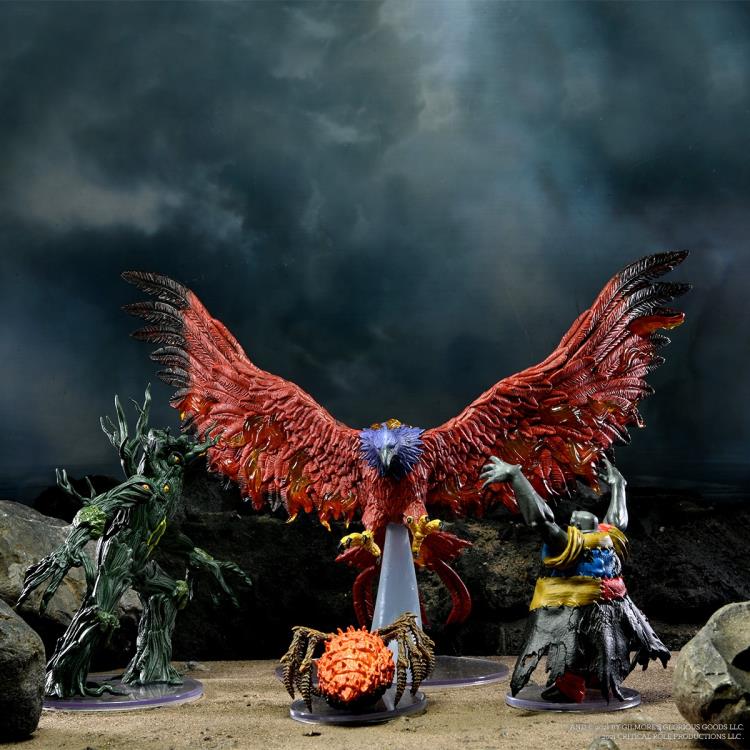 Critical Role Monsters of Tal'Dorei Ember Roc Premium Painted Figure Gallery Image 7