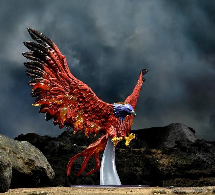 Critical Role Monsters of Tal'Dorei Ember Roc Premium Painted Figure Gallery Image 5