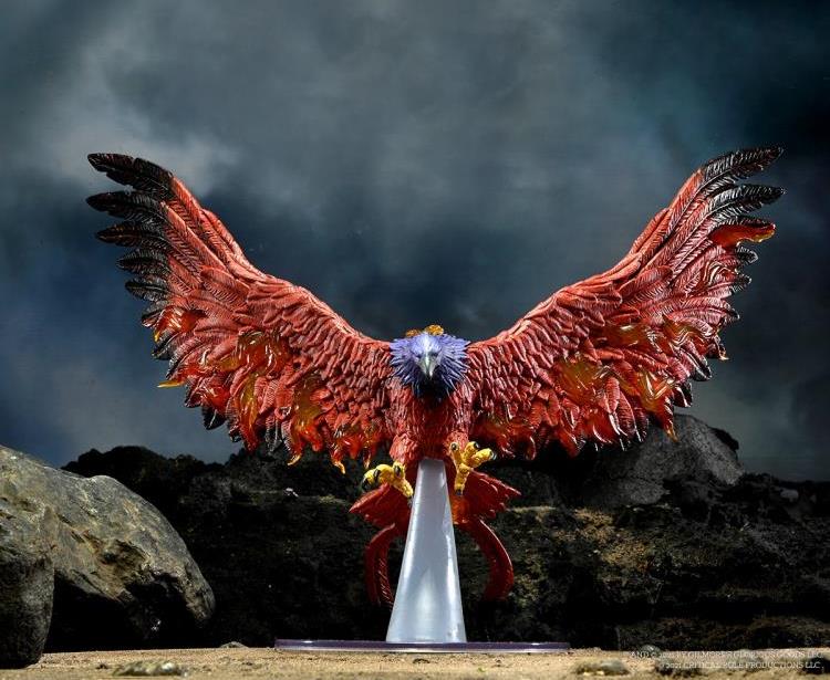 Critical Role Monsters of Tal'Dorei Ember Roc Premium Painted Figure Gallery Image 3