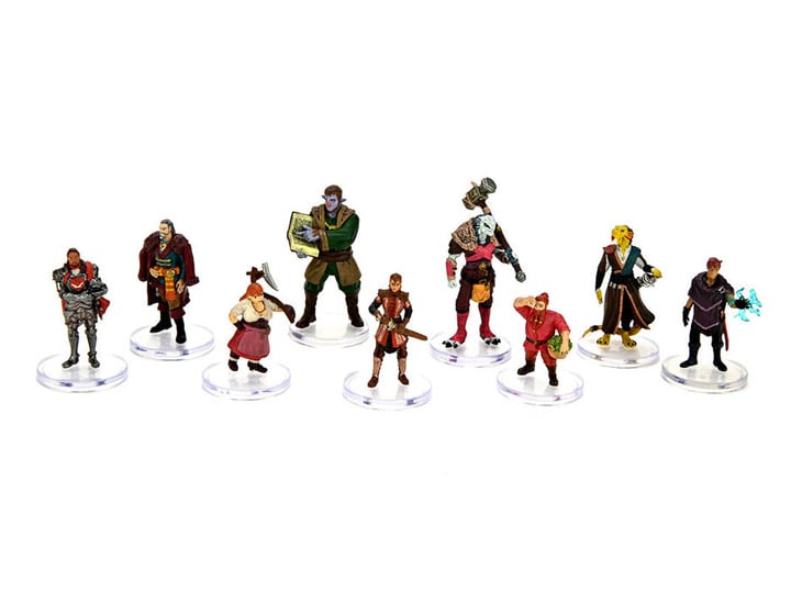Critical Role Factions of Wildemount Dwendalian Empire Painted Minis Set Gallery Image 1