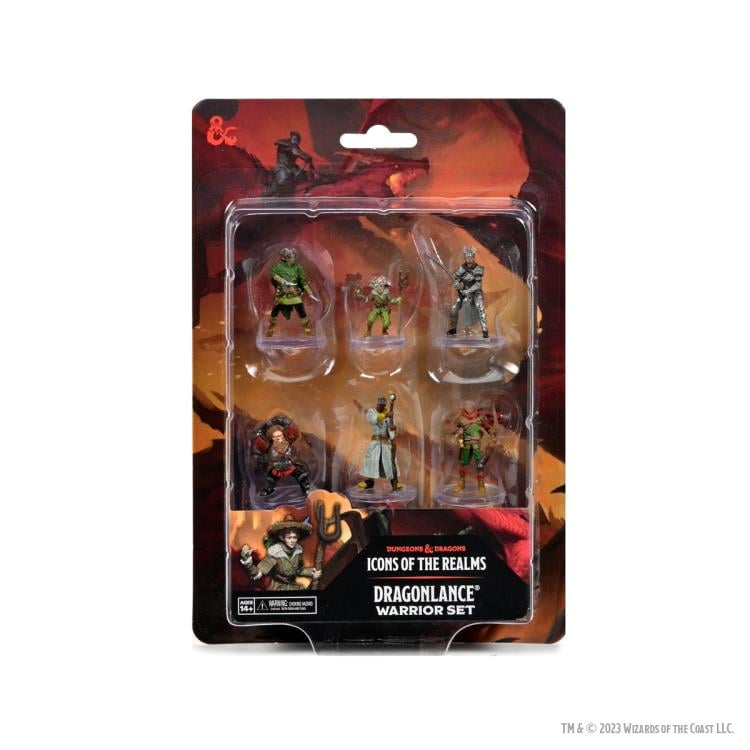 Dungeons & Dragons Icons of the Realms: Dragonlance Warrior Starter Pack Set Gallery Image 5