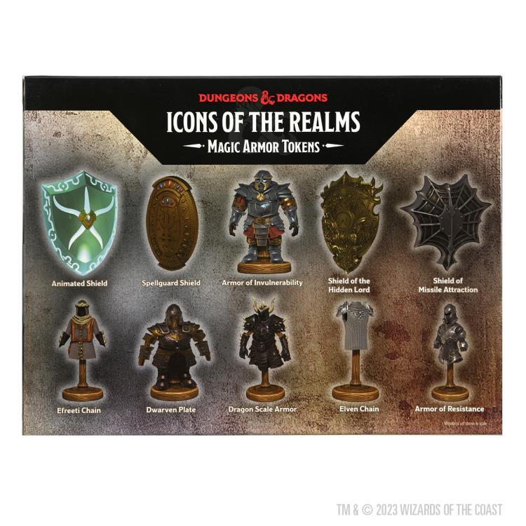 Dungeons & Dragons Icons of the Realms: Magic Armor Tokens Gallery Image 9