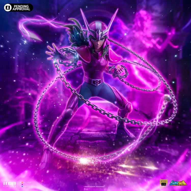 Saint Seiya Andromeda Shun Deluxe 1/10 Art Scale Limited Edition Statue Gallery Image 12