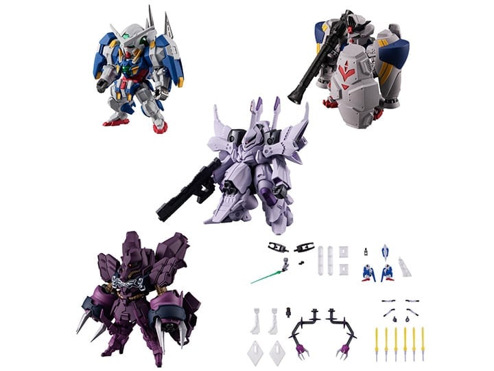 Mobile Suit Gundam FW Gundam Converge #Plus04 Set Gallery Image 1