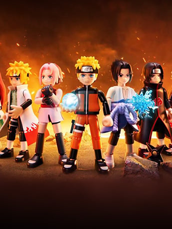 Naruto: Shippuden Boxed Set of 9 Model Kits