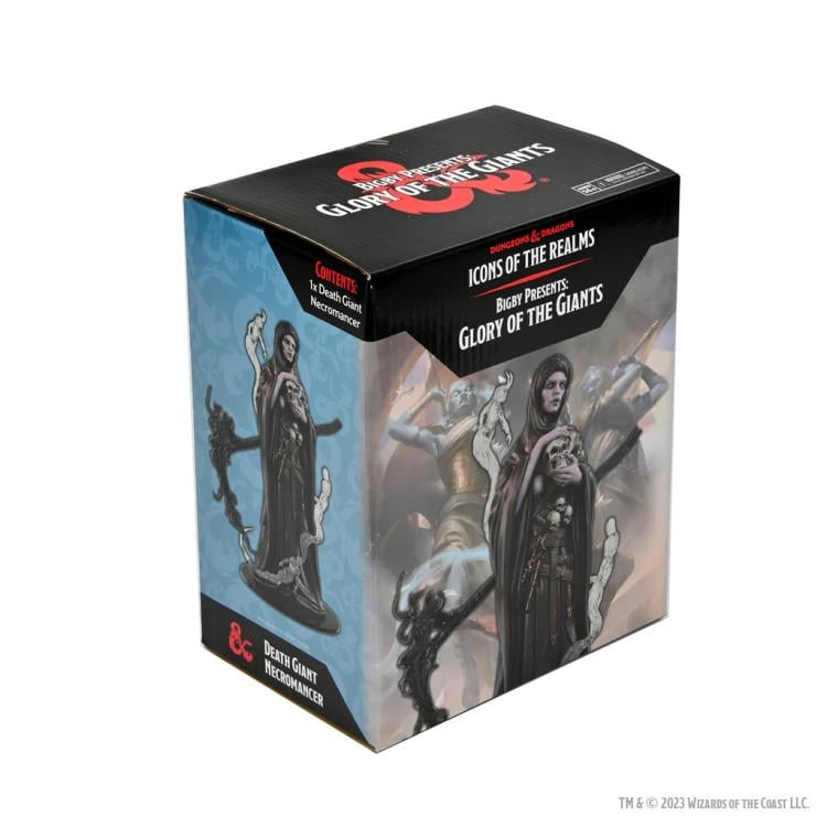 Dungeons & Dragons Icons of the Realms: Bigby Presents: Glory of the Giants Death Giant Necromancer Boxed Figure Gallery Image 12